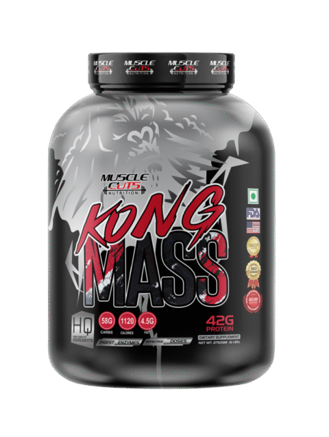 Kong Mass Gainer, 2750gm, 42g Protein
